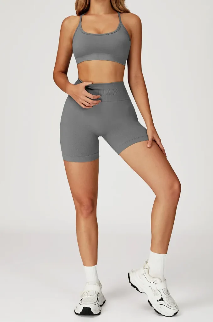 Athletic Shorts In Bulk Seamless Activewear Spark Clothing Seamless Clothing Suppliers