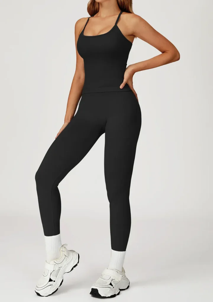 Spark Apparel Sportswear Tank Tops Yoga Wear Suppliers Sports Set Top Seamless