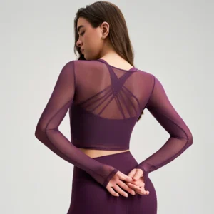 Smock Long Sleeve Crop Tops Personalised Gym Clothing Activewear Wholesale Australia