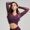 Smock Long Sleeve Crop Tops Personalised Gym Clothing Activewear Wholesale Australia