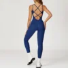 Custom Jumpsuits Best Yoga Jumpsuit Supplier One Piece Bodysuit Pants