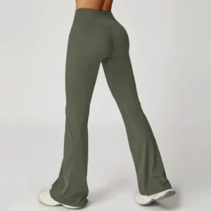 Flared Yoga Pants Manufacturers Custom Workout Sets Suppliers Bulk Fitness Apparel