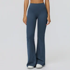 Back Waist Scrunch Flared Yoga Pants Suppliers Sportswear From China Flare Leggings vs Yoga Pants
