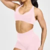 V-Neck Activewear Seamless Athletic Clothing Manufacturers USA Bulk Sports Bras