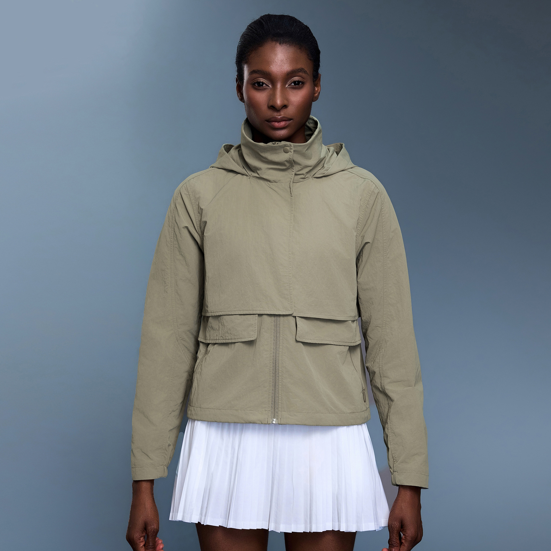 Women's Zip Up Athletic Jacket Athleisure Manufacturers Lightweight Workout Jacket