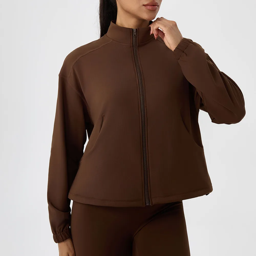 Outdoor Fitness Jackets Gymshark Wholesale Lightweight Workout Jacket Wholesale Activewear Suppliers