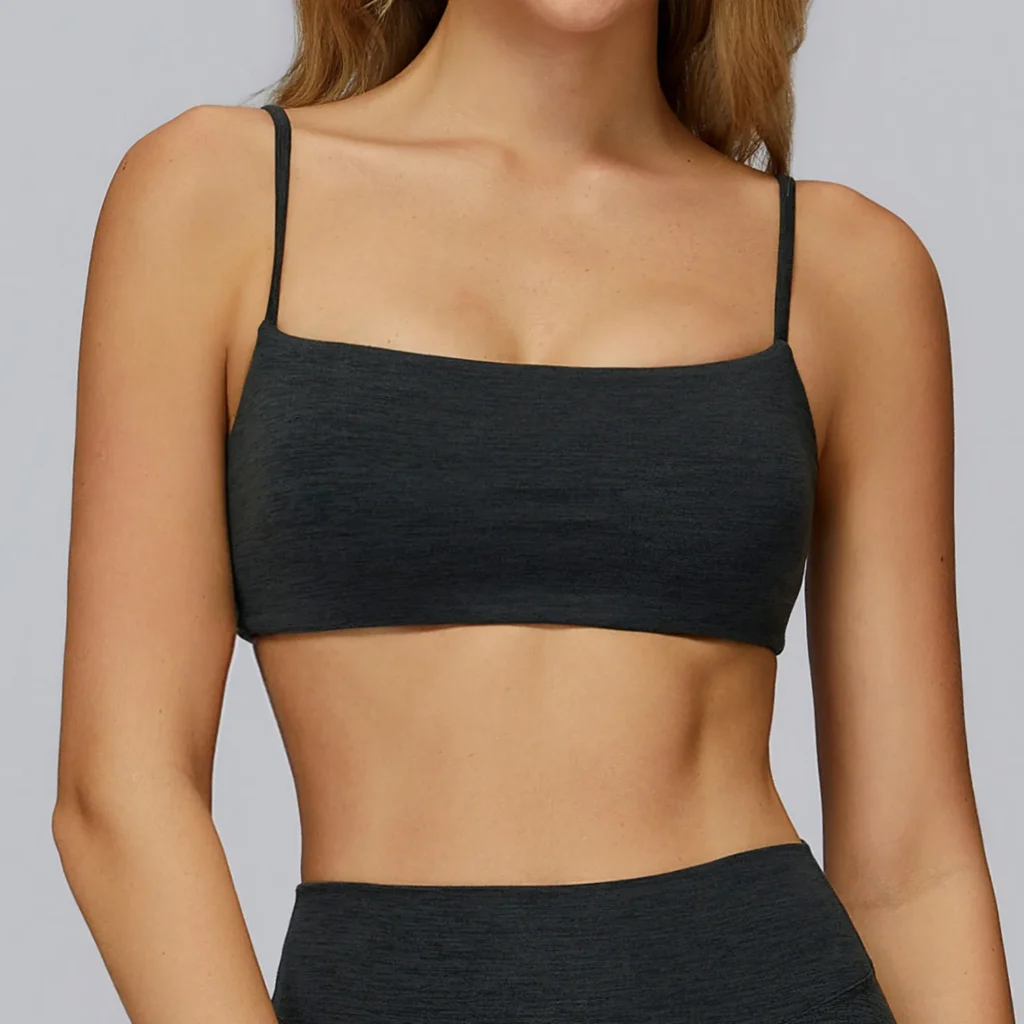 Bulk Athletic Apparel Spaghetti Strap Sports Bra Wholesale Sports Bra Manufacturers