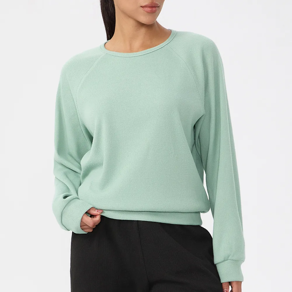 Round Collar Sweatshirt Spark Clothing Athletic Clothing Wholesale