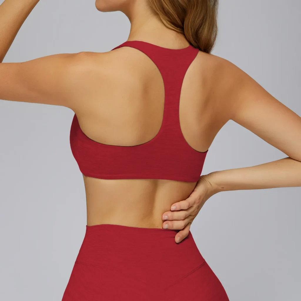 Racerback Bra Custom Sports Bra Best Material For Bras Sport Bra Outfit Suppliers