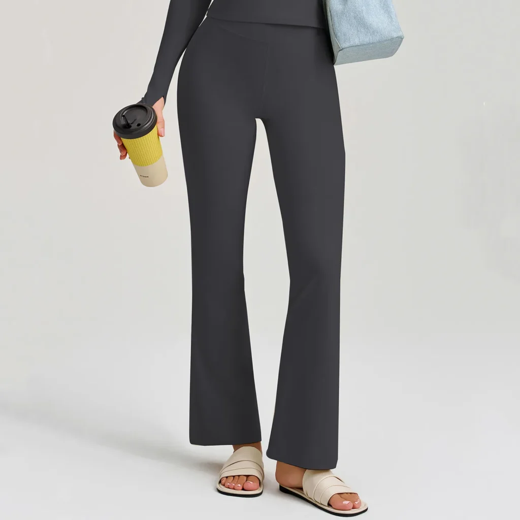 Flared Yoga Pants Yoga Apparel Wholesale Sportswear From China