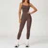 Custom Jumpsuits Best Yoga Jumpsuit Supplier One Piece Bodysuit Pants