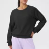 Round Collar Sweatshirt Spark Clothing Athletic Clothing Wholesale