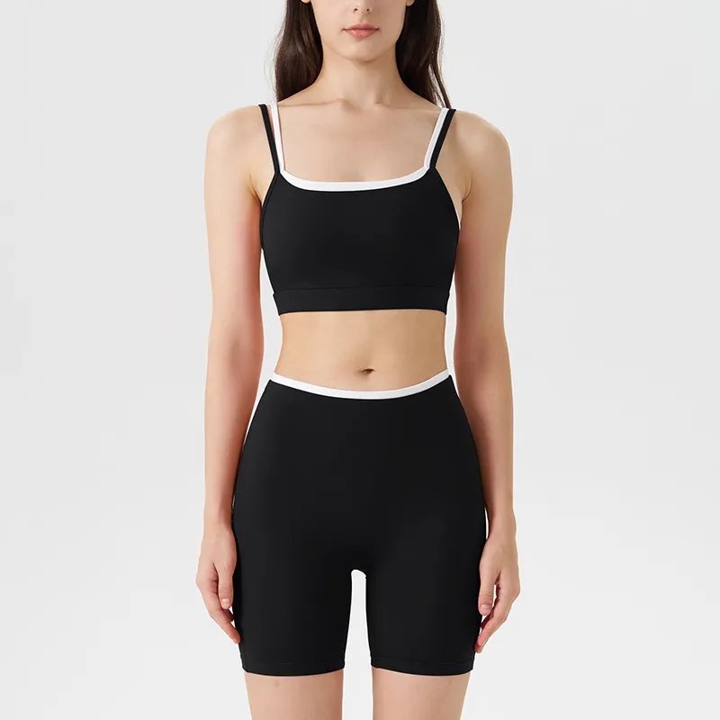 Custom Gym Wear Two Piece Fitness Set Custom Workout Sets Manufacturers Wholesale