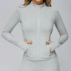 High Quality Wholesale Activewear Women's Zip Up Athletic Jacket Athleisure Manufacturers