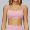 Bulk Athletic Apparel Spaghetti Strap Sports Bra Wholesale Sports Bra Manufacturers