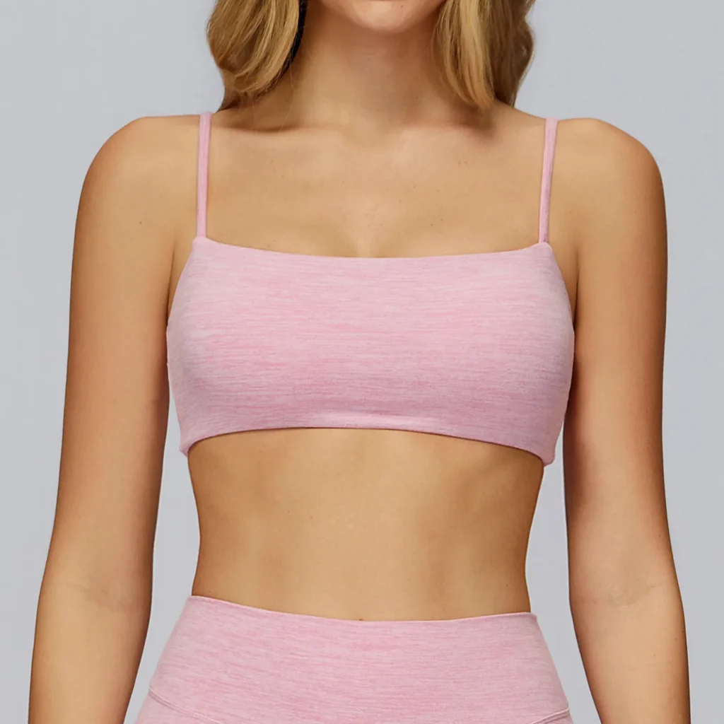 Bulk Athletic Apparel Spaghetti Strap Sports Bra Wholesale Sports Bra Manufacturers