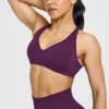 V-Neck Activewear Seamless Athletic Clothing Manufacturers USA Bulk Sports Bras
