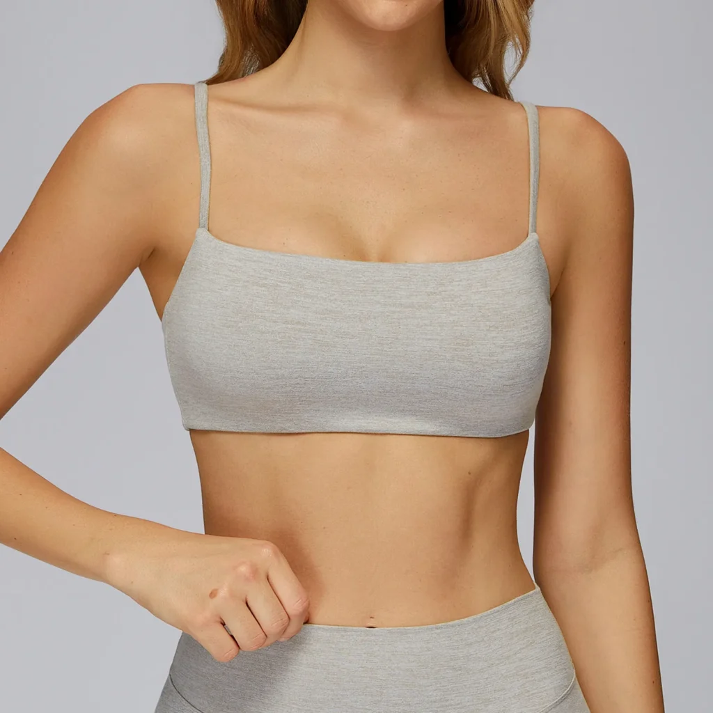 Bulk Athletic Apparel Spaghetti Strap Sports Bra Wholesale Sports Bra Manufacturers