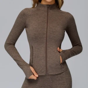 High Quality Wholesale Activewear Women's Zip Up Athletic Jacket Athleisure Manufacturers
