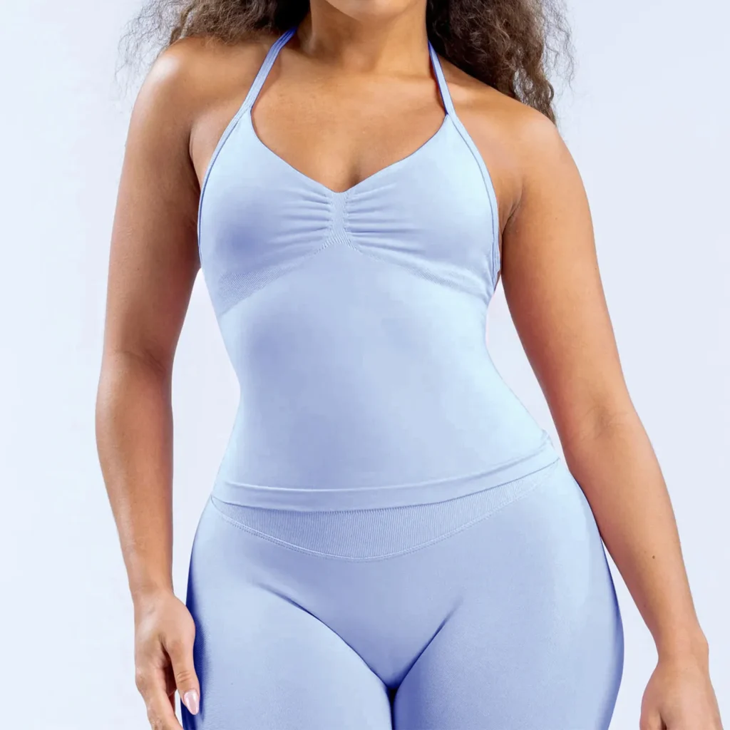 Sports Set Top Seamless Workout Tank Tops Private Label Fitness Apparel