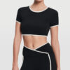 Short Sleeve Yoga Top Sportswear Clothing Manufacturer Custom Activewear