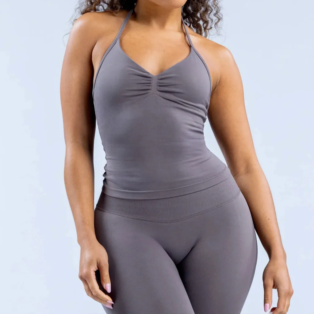 Sports Set Top Seamless Workout Tank Tops Private Label Fitness Apparel