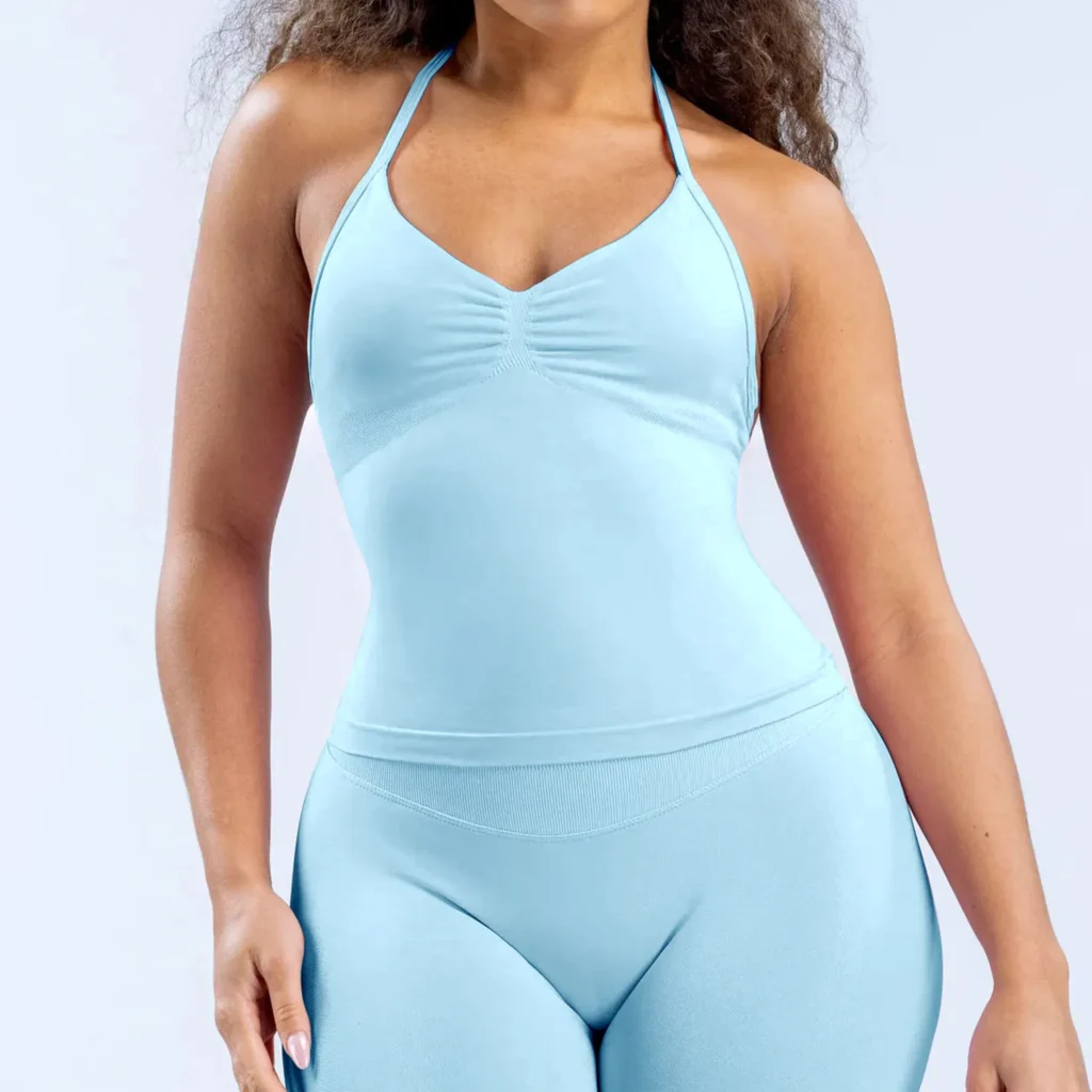 Sports Set Top Seamless Workout Tank Tops Private Label Fitness Apparel