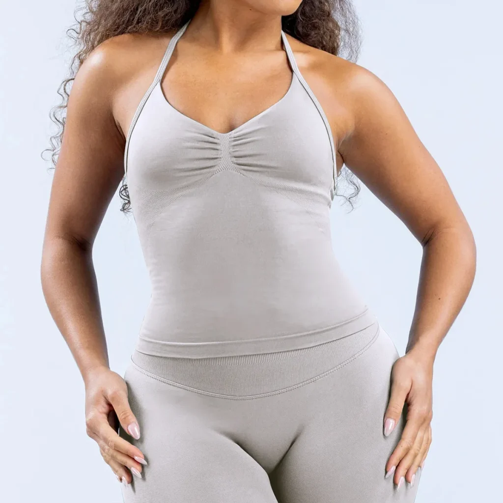 Sports Set Top Seamless Workout Tank Tops Private Label Fitness Apparel