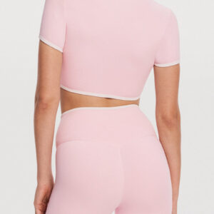 Short Sleeve Yoga Top Sportswear Clothing Manufacturer Custom Activewear