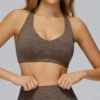Racerback Bra Custom Sports Bra Best Material For Bras Sport Bra Outfit Suppliers