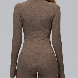 High Quality Wholesale Activewear Women's Zip Up Athletic Jacket Athleisure Manufacturers