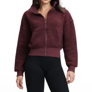 Athletic Wear Manufacturers USA Lightweight Workout Jacket White Label Fitness Products