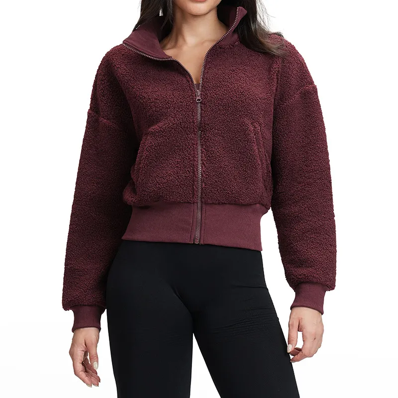 Athletic Wear Manufacturers USA Lightweight Workout Jacket White Label Fitness Products