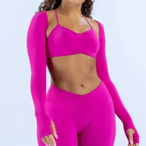 Exclusive Sportswear Long Sleeve Crop Tops Sport Clothes Wholesale