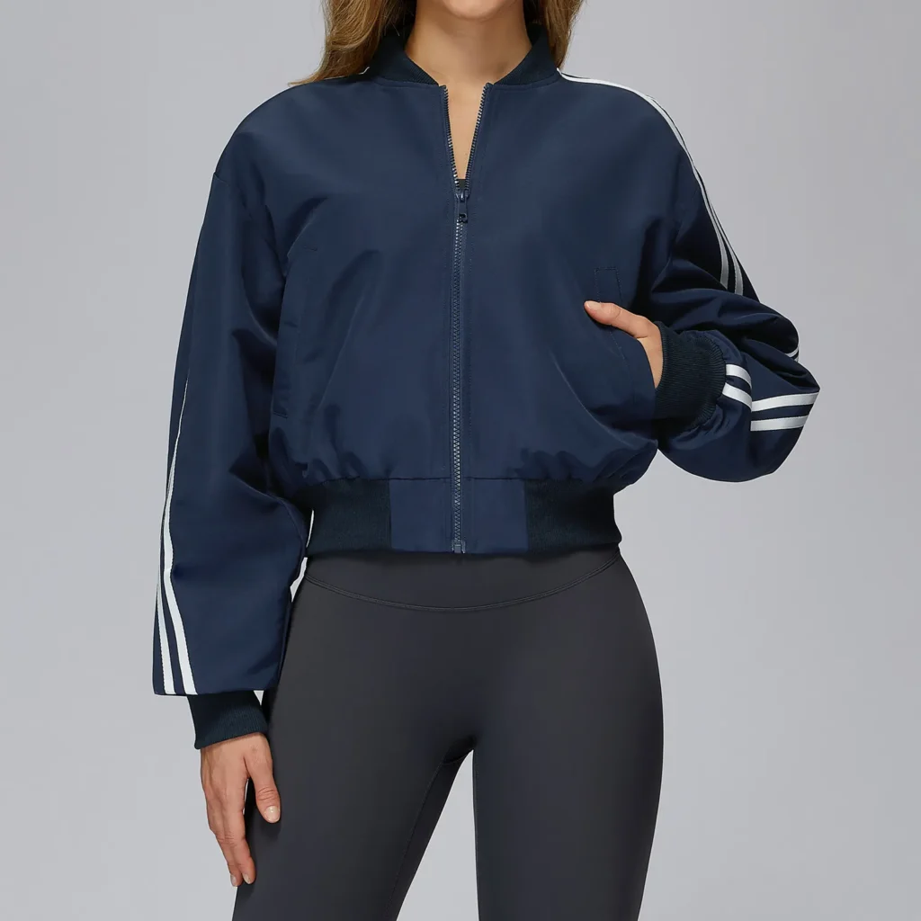 Light Athletic Jacket Private Label Fitness Apparel Manufacturers Athletic Jacket