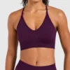 Self-Adjusting Back Bra Custom Sports Bra Activewear Seamless Best Material For Bras Suppliers