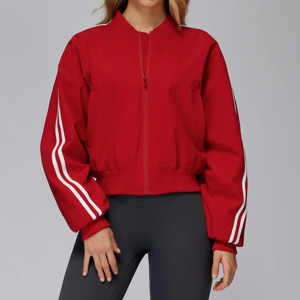 Light Athletic Jacket Private Label Fitness Apparel Manufacturers Athletic Jacket