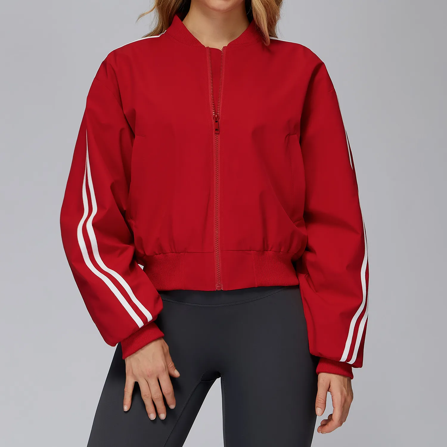 Light Athletic Jacket Private Label Fitness Apparel Manufacturers Athletic Jacket