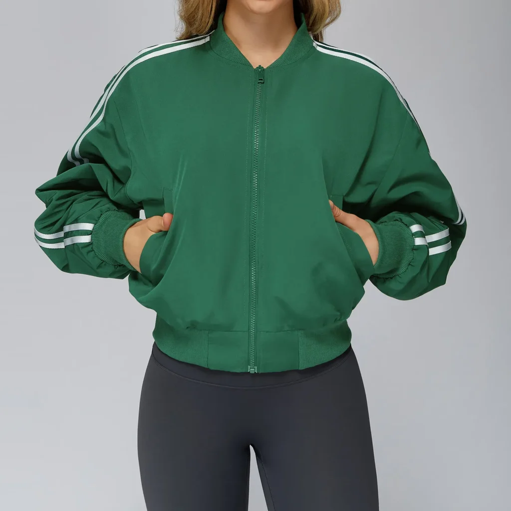 Light Athletic Jacket Private Label Fitness Apparel Manufacturers Athletic Jacket