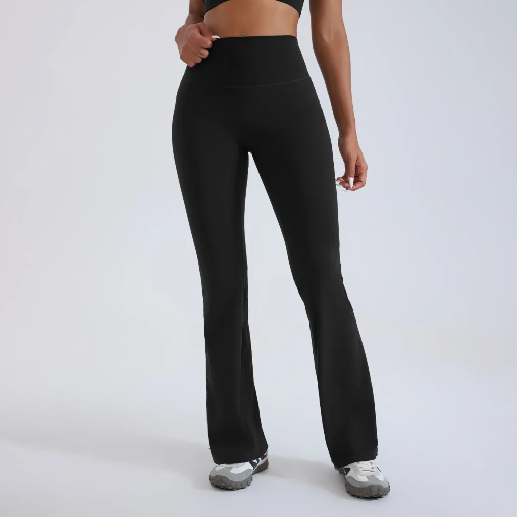 Flare Leggings VS Yoga Pants Private Label Athletic Wear Athletic Apparel Manufacturers