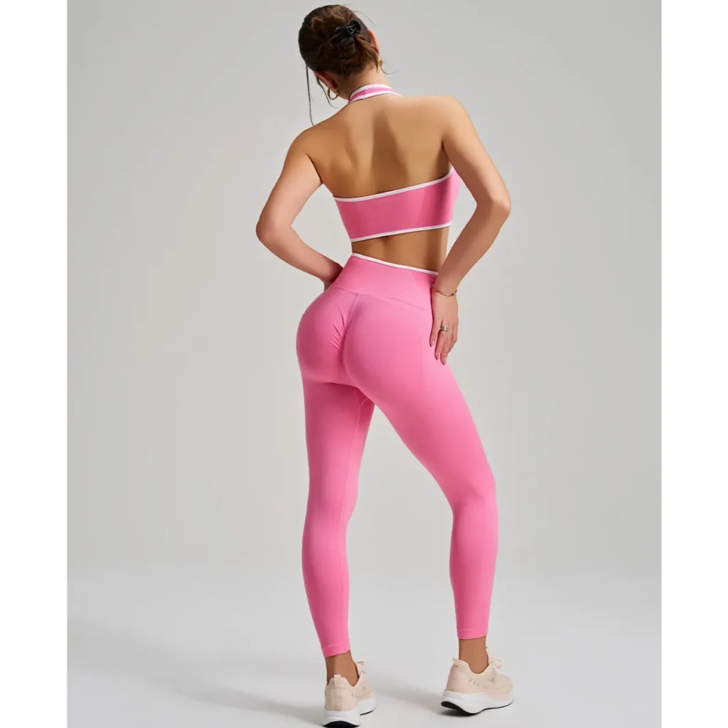 Custom Gym Wear Wholesale Two Piece Fitness Set Workout Sets Gymshark Seamless Sports Set Top