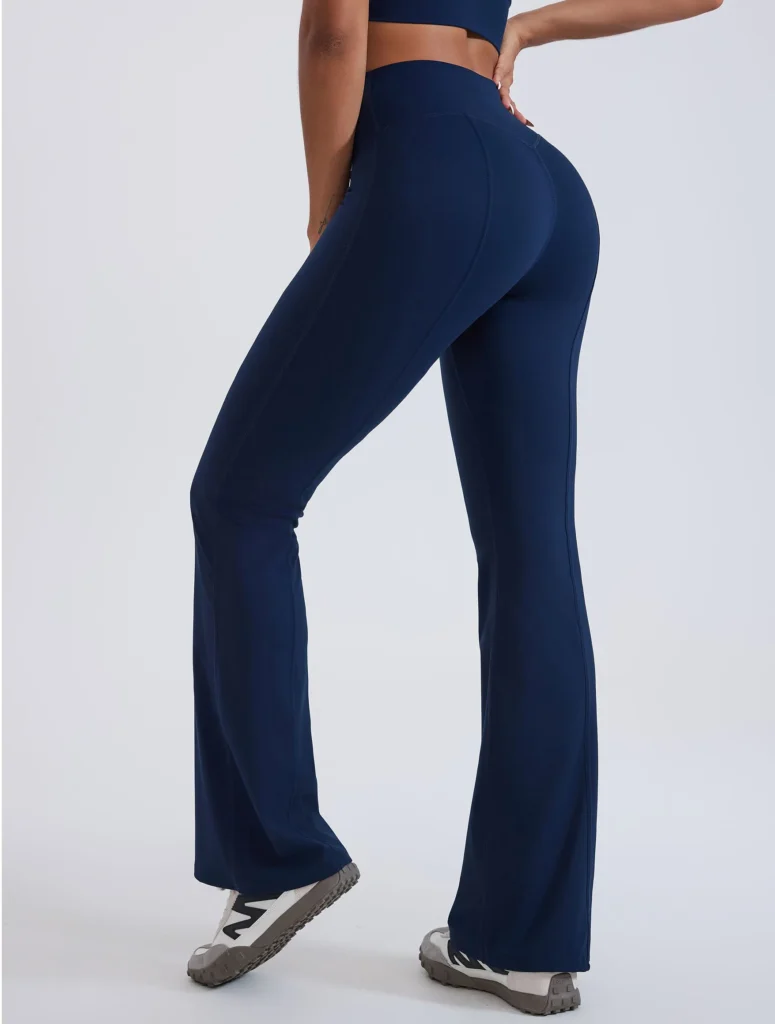 Flare Leggings VS Yoga Pants Private Label Athletic Wear Athletic Apparel Manufacturers