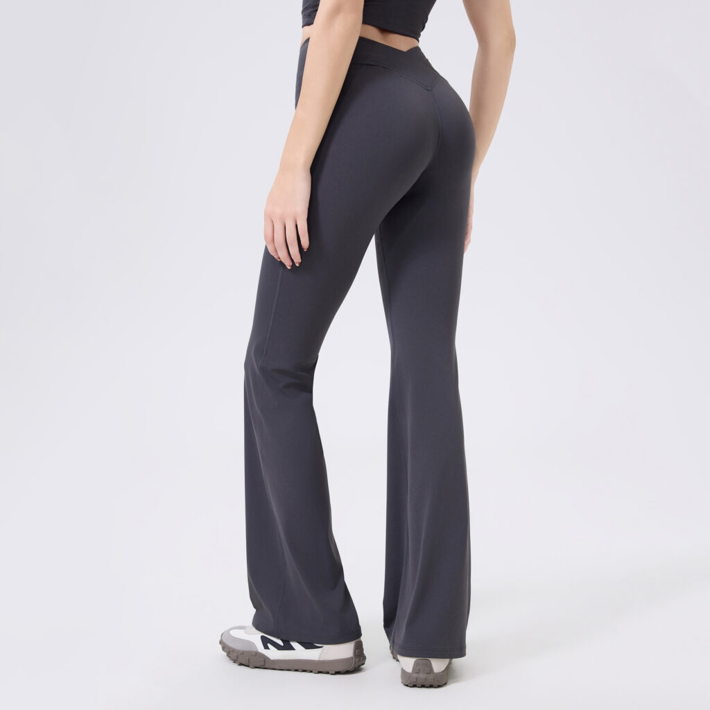 Flared Leggings vs Yoga Pants Workout Clothes Supplier Wholesale Sportswear Apparel