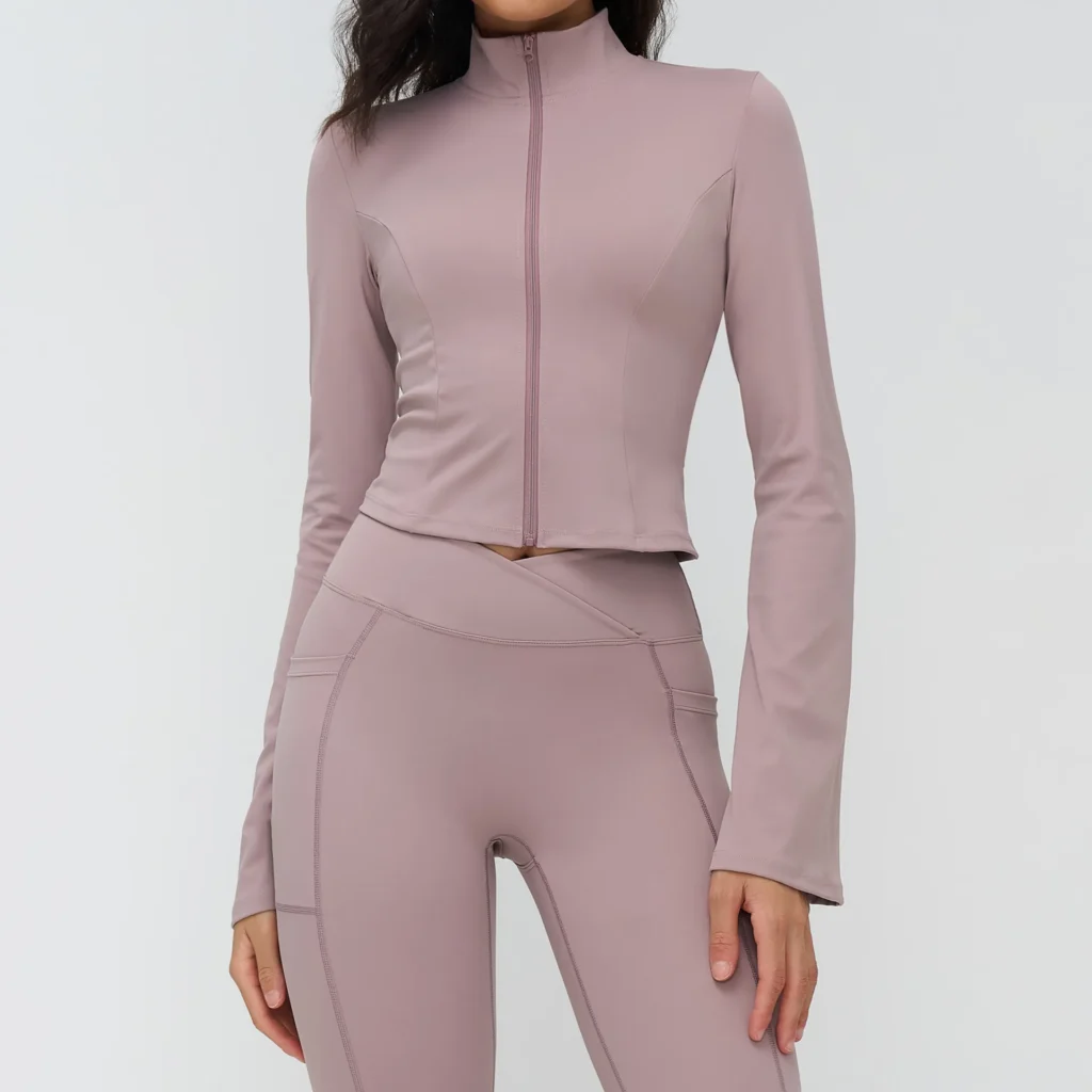 Sports Apparel Manufacturers in USA Women's Zip Up Athletic Jacket vs Pink Sportswear