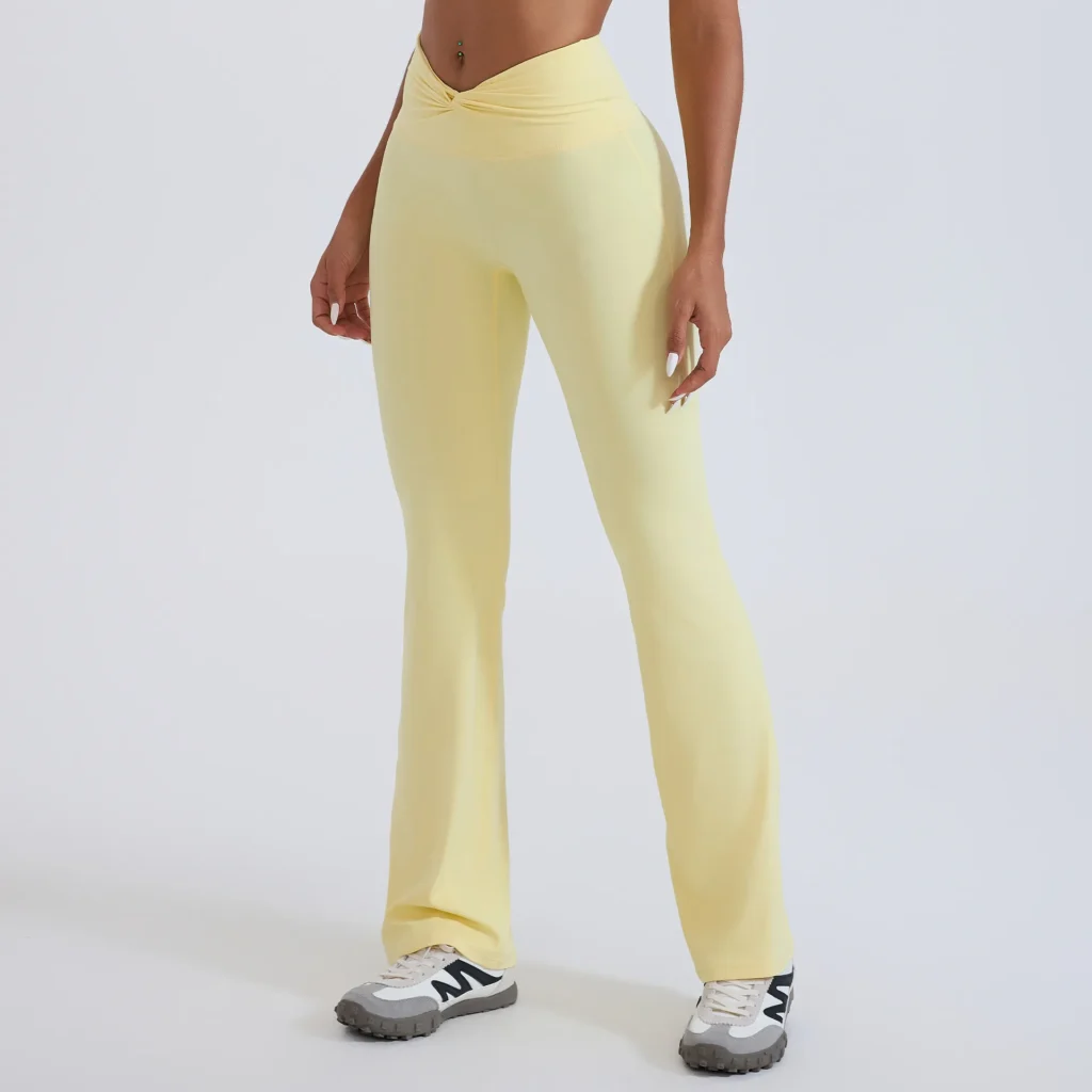 Yoga Pants VS Flared Leggings Private Label Athletic Wear Sports Apparel Wholesale Suppliers