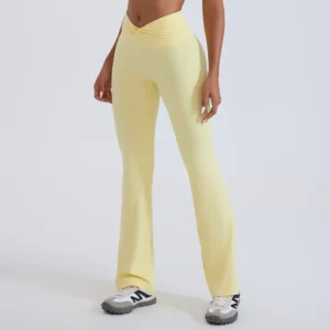 Yoga Pants VS Flared Leggings Private Label Athletic Wear Sports Apparel Wholesale Suppliers