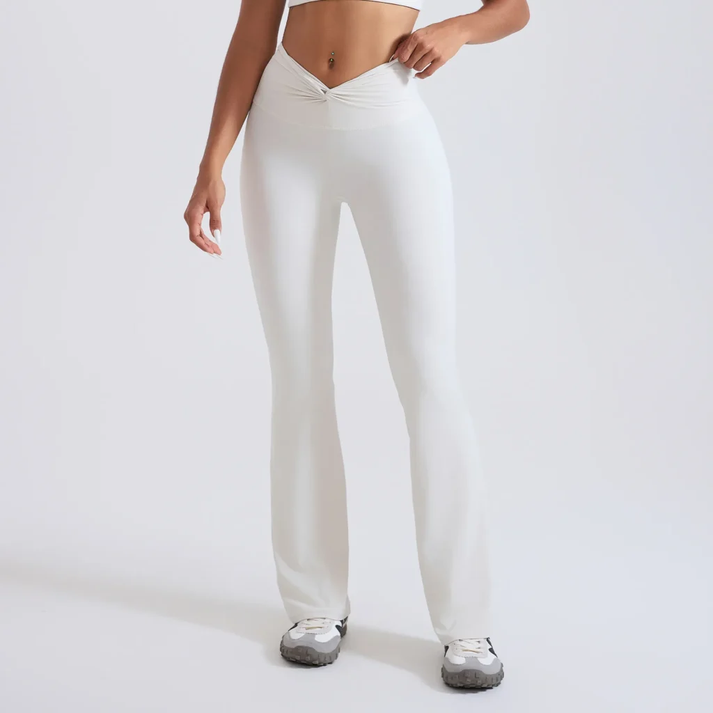 Yoga Pants VS Flared Leggings Private Label Athletic Wear Sports Apparel Wholesale Suppliers