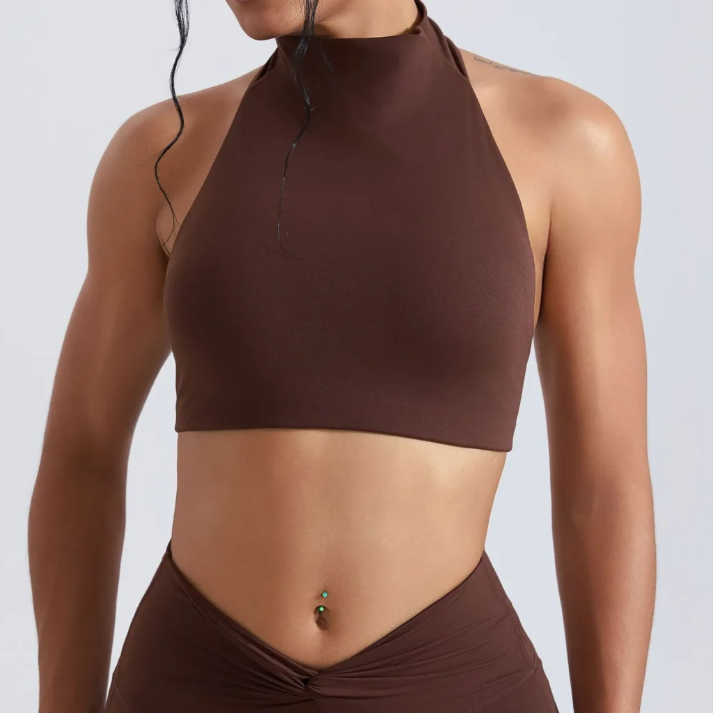 Bulk Sports Bras Best Material For Bras Built in Pads Sports Bra Manufacture