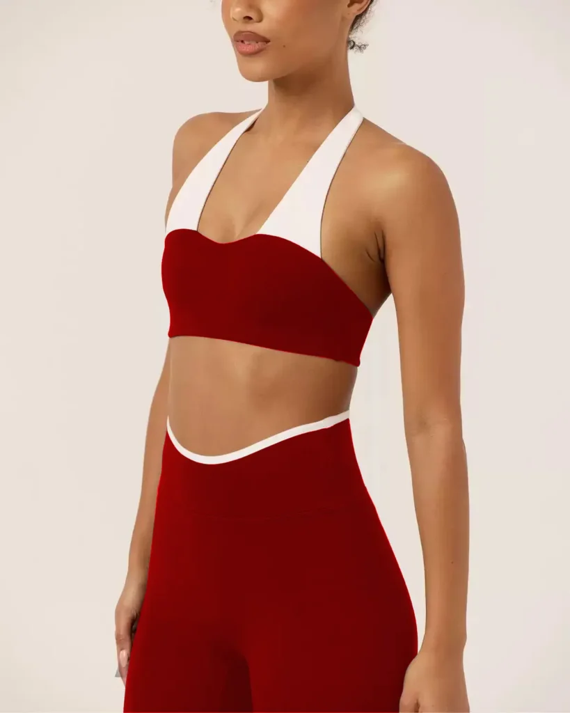 Wholesale Sports Bras Custom Gym Wear Manufacturers China Sports Apparel Built in Pads Sports Bra