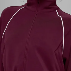 Women's Zip Up Athletic Jacket Custom Sportswear Manufacturer Athletic Lightweight Jacket